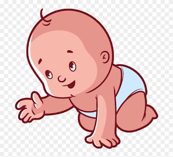 Diaper Infant Cartoon Child Clip Art - Baby Vector