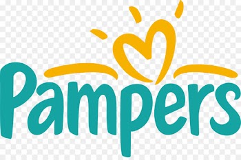 Diaper Logo Pampers Baby-Dry Baby Wipes - daiper flag 
