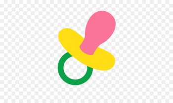Diaper Pacifier Emoji Infant Parenting - pacifier 