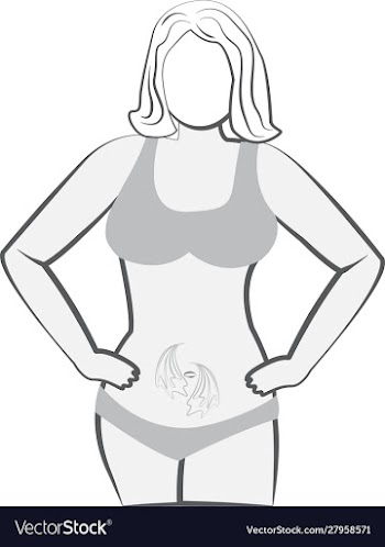 Diarrhea as a result poisoning or indigestion vector image