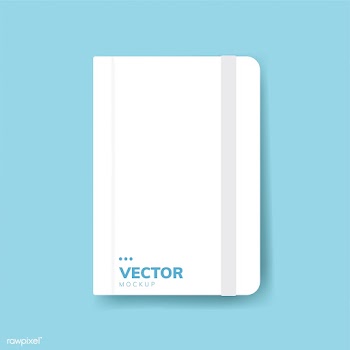 Diary cover design mockup vector | Free stock vector - 496494