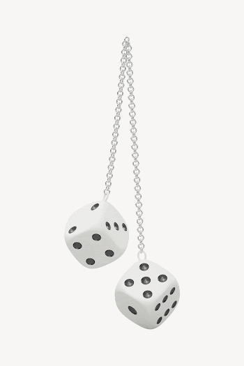 Dice & chain, 3D rendering | Free Photo - rawpixel