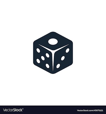 dice creative icon from casino icons collection