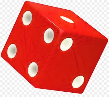 Dice, Game, Painted Dice, Red, Games PNG