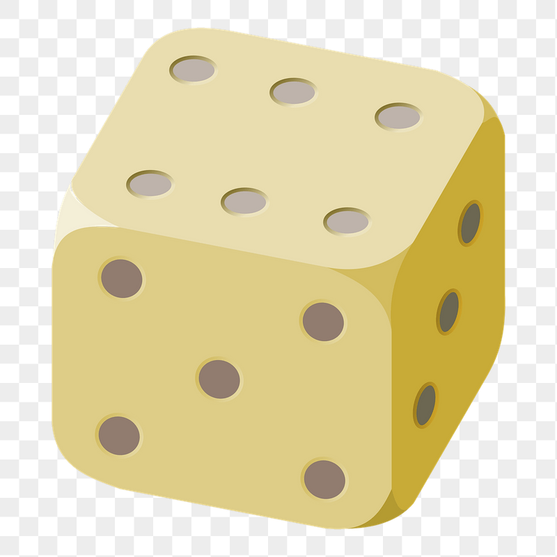 Dice png sticker illustration, transparent | Free PNG - rawpixel