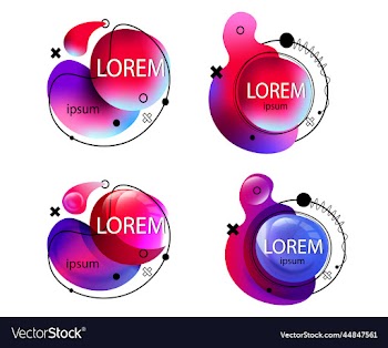 dice set of buttons for website or text