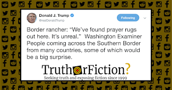 Did Texas Ranchers Find 'Prayer Rugs' Near the U.S.-Mexico Border ...