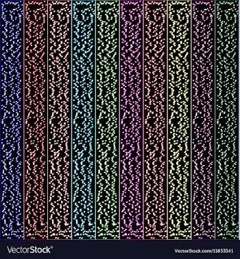 Dies strips for decoration vector image