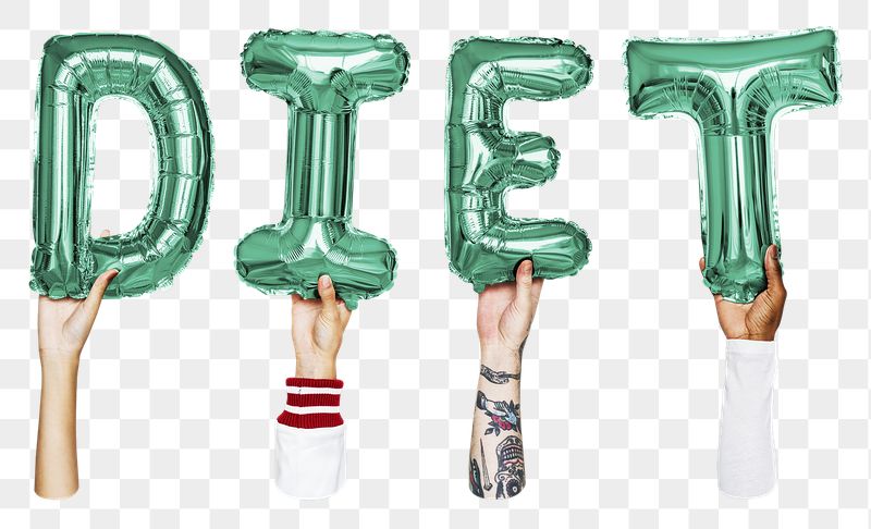 Diet balloon png word sticker, | Free PNG - rawpixel