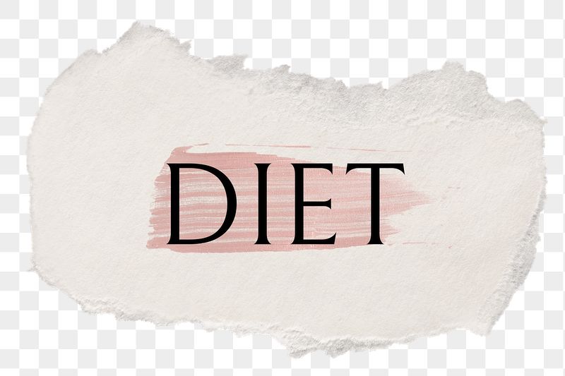 Diet png ripped paper word | Free PNG - rawpixel