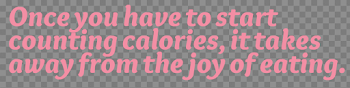 Diet Quotes Free PNG Image