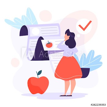 Diet web banner concept