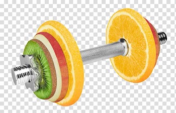 Dietary supplement Sports nutrition Dietitian, Fruit nutrition lovely simple dumbbell transparent background PNG clipart