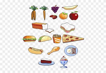 Diferentes Alimentos - Junk Food Clipart
