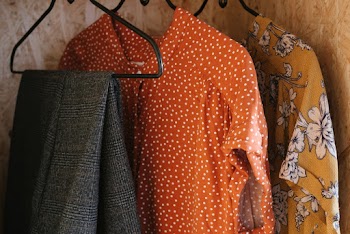Different Clothings On A Hanger