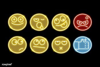 Different emoji set | Free stock vector - 584103