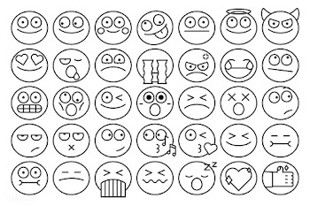Different emoji set | Free stock vector - 584106