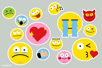 Different emoji set | Free stock vector - 584111