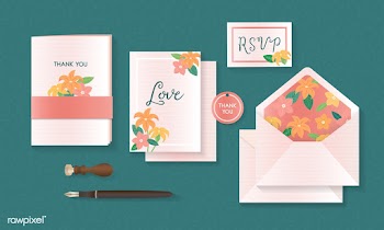 Different style of invitation cards set illus.. | Free stock vector - 4327