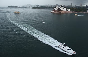 Different Watercraft On A Body Of Water