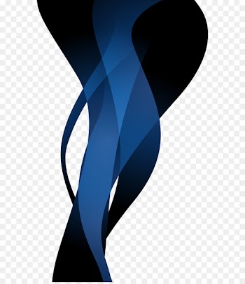 Differential geometry of curves Blue - Blue abstract geometric curve of Science and Technology 