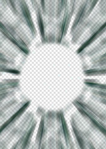 Diffusion Ink, Green radiation technology effect transparent background PNG clipart