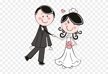 Digi Stamps - Wedding - Novios - Boda - Bride And Groom Clipart