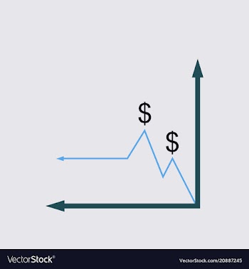 Digital analytics concept data visualization vector image
