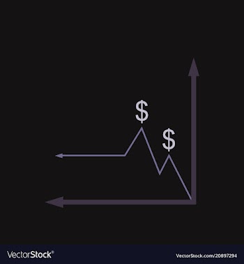 Digital analytics concept data visualization vector image