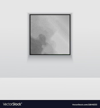 Digital art double picture in color on the wall vector image