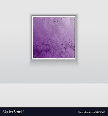 Digital art picture color on the wall in web vector image