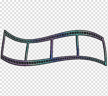 Digital art Ribbon graphic film, cine transparent background PNG clipart