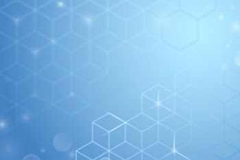 Digital background in blue color with cube… | Free stock illustration | High Resolution graphic