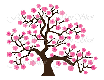 Digital Clip Art Pink Cherry Blossom Tree Clipart Bonsai | PNGio