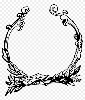 Digital Decorative Circle Frame Image Downloads - Christmas Trees To Draw