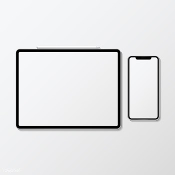 Digital device mockup set | Free stock vector - 584424