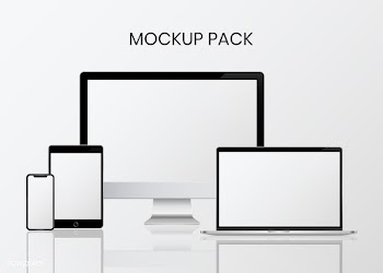 Digital device mockup set | Free stock vector - 584530