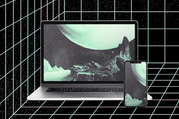 Digital device screen, retro future | Free Photo - rawpixel