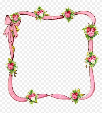 Digital Flower Border Downloads - Best Borders For School Projects