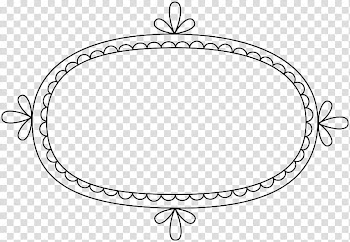 Digital frame , scallop frame transparent background PNG clipart