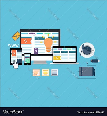 Digital garphic web elements vector image
