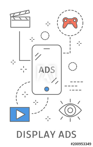 Digital marketing illustration