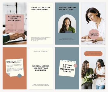 Digital marketing Instagram story templates | Free Vector - rawpixel