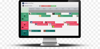 Digital marketing Management Advertising Calendar - Marketing 