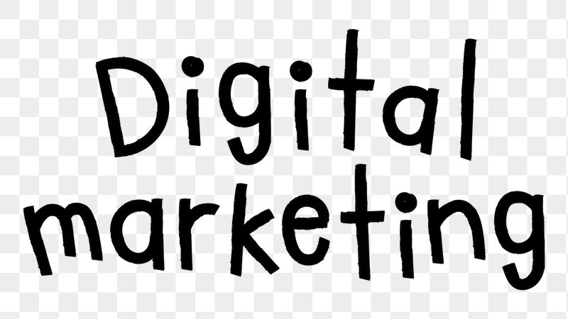 Digital marketing png word sticker | Free PNG - rawpixel