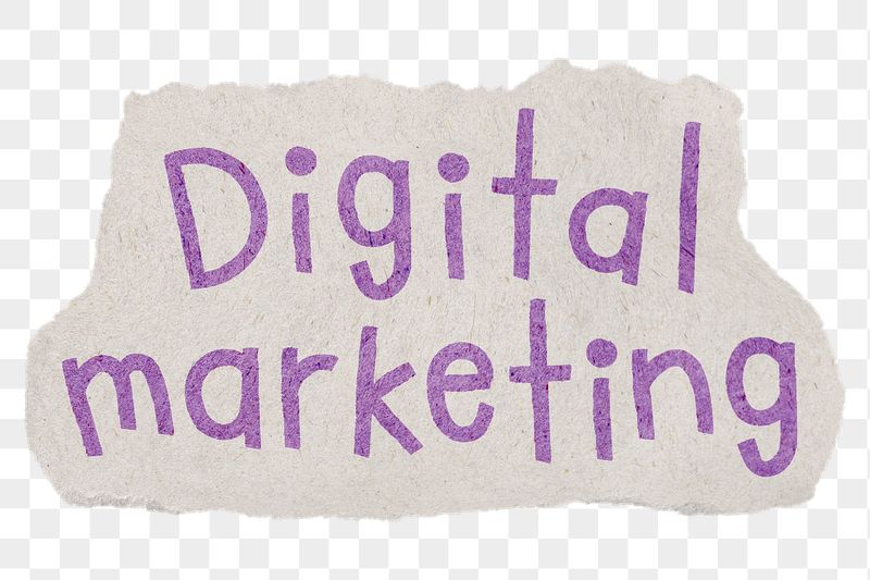 Digital marketing png word sticker | Free PNG - rawpixel