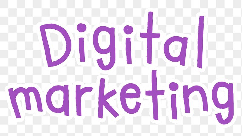 Digital marketing png word sticker | Free PNG - rawpixel