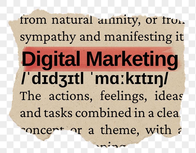 Digital marketing png word sticker, | Free PNG - rawpixel