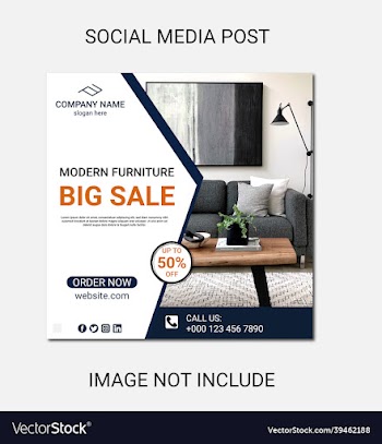 digital marketing social media and instagram post