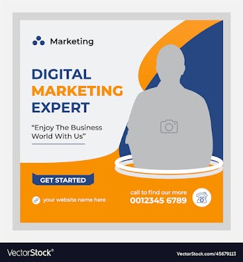 digital marketing social media post template